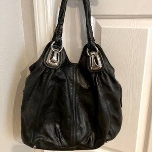 B Makowski leather tote